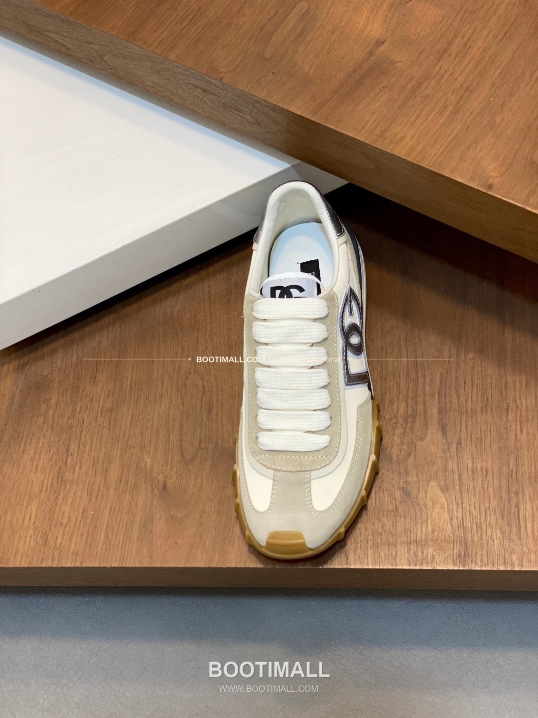 돌체앤가바나 송아지가죽 믹스 로고 레이스업 스니커즈 Dolce & Gabbana Calfskin Mix Logo Lace-Up Sneakers 6