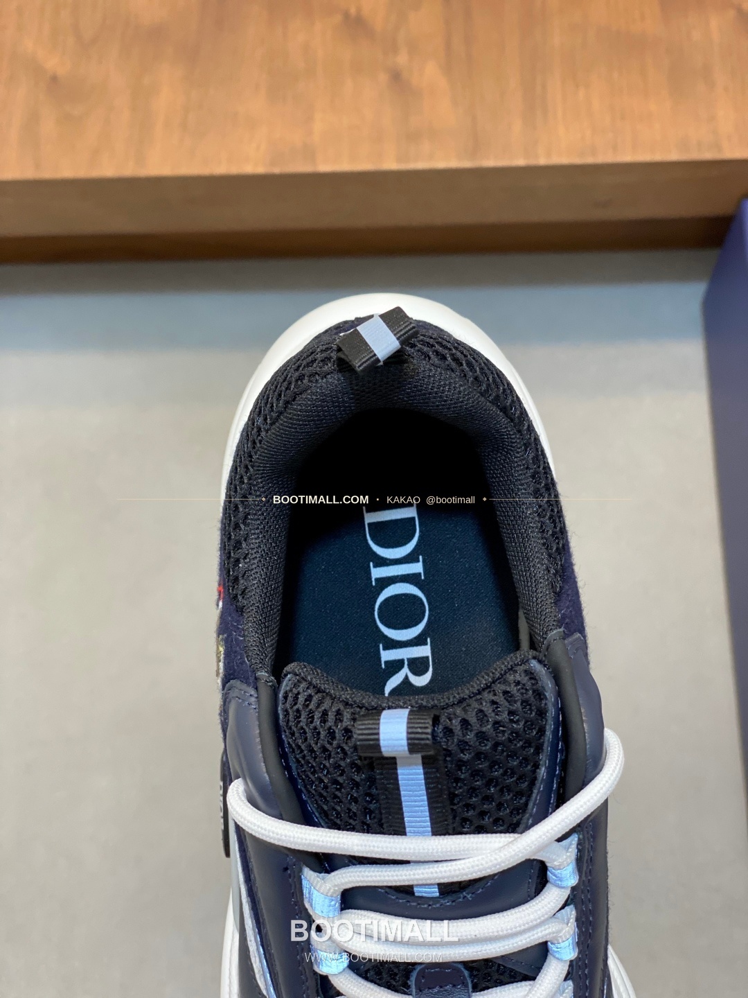 디올 스웨이드 메쉬 로고 레이스업 스니커즈 Dior Suede Mesh Logo Lace-Up Sneakers 7