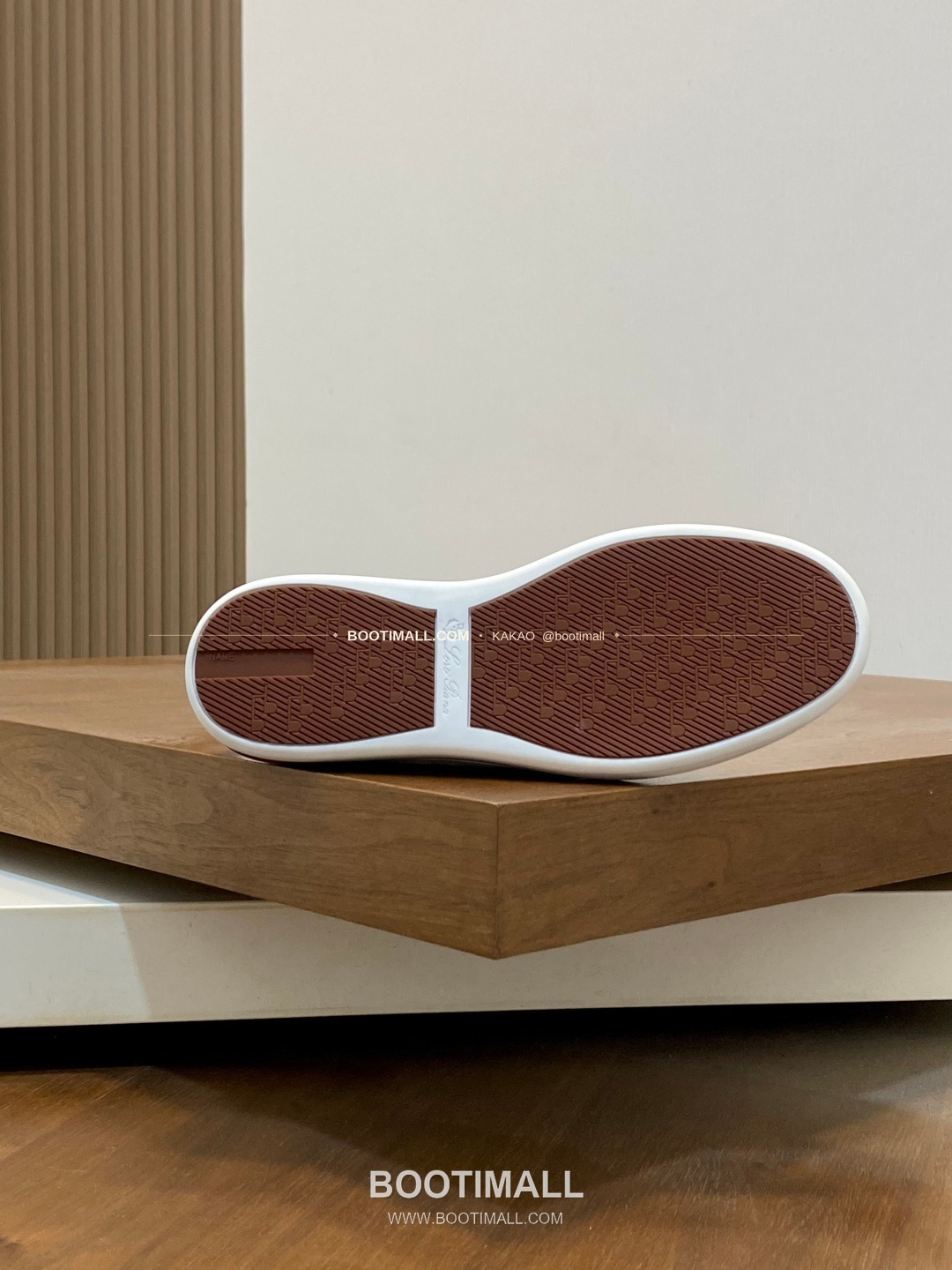 로로피아나 송아지가죽 스웨이드 믹스 로고 로퍼 아이보리 Loro Piana Calfskin Suede Mix Logo Loafers 9