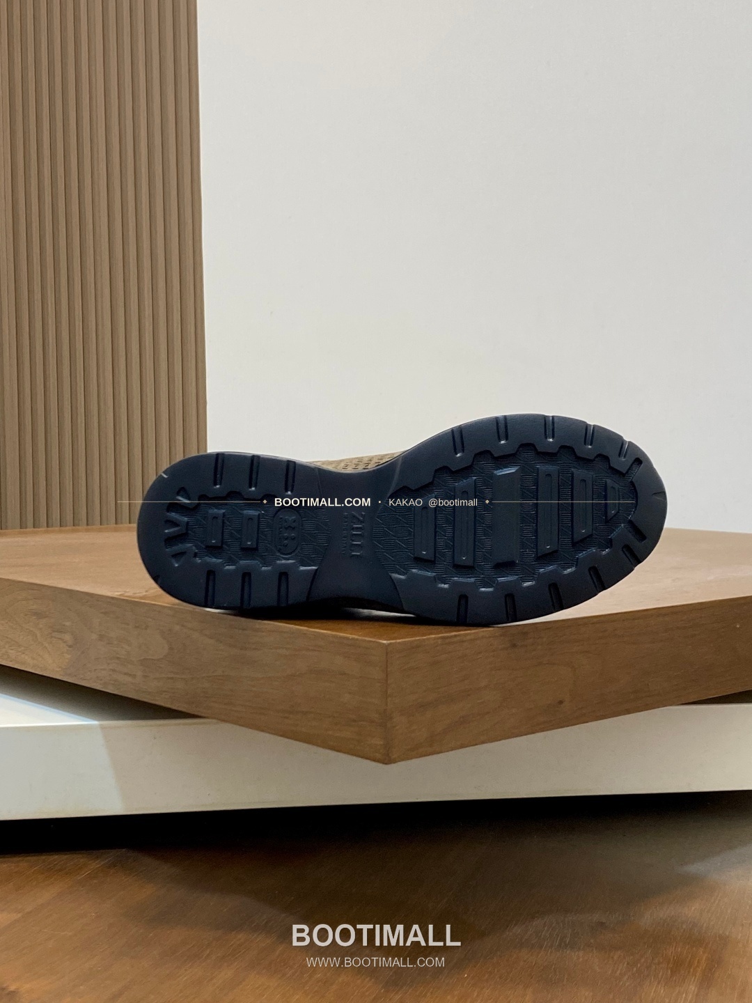 질리 그레인가죽 로고 레이스업 스니커즈 브라운 ZILLI Grained Calfskin Logo Lace-Up Sneakers 9