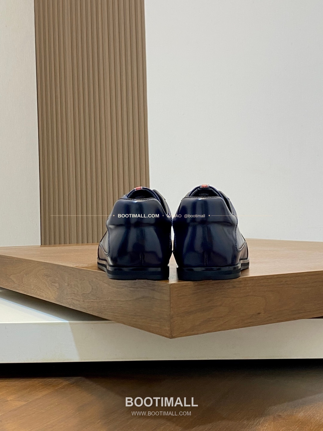 프라다 메쉬 가죽 믹스 로고 레이스업 스니커즈 네이비 Prada Mesh Calfskin Mix Logo Lace-Up Sneakers 8