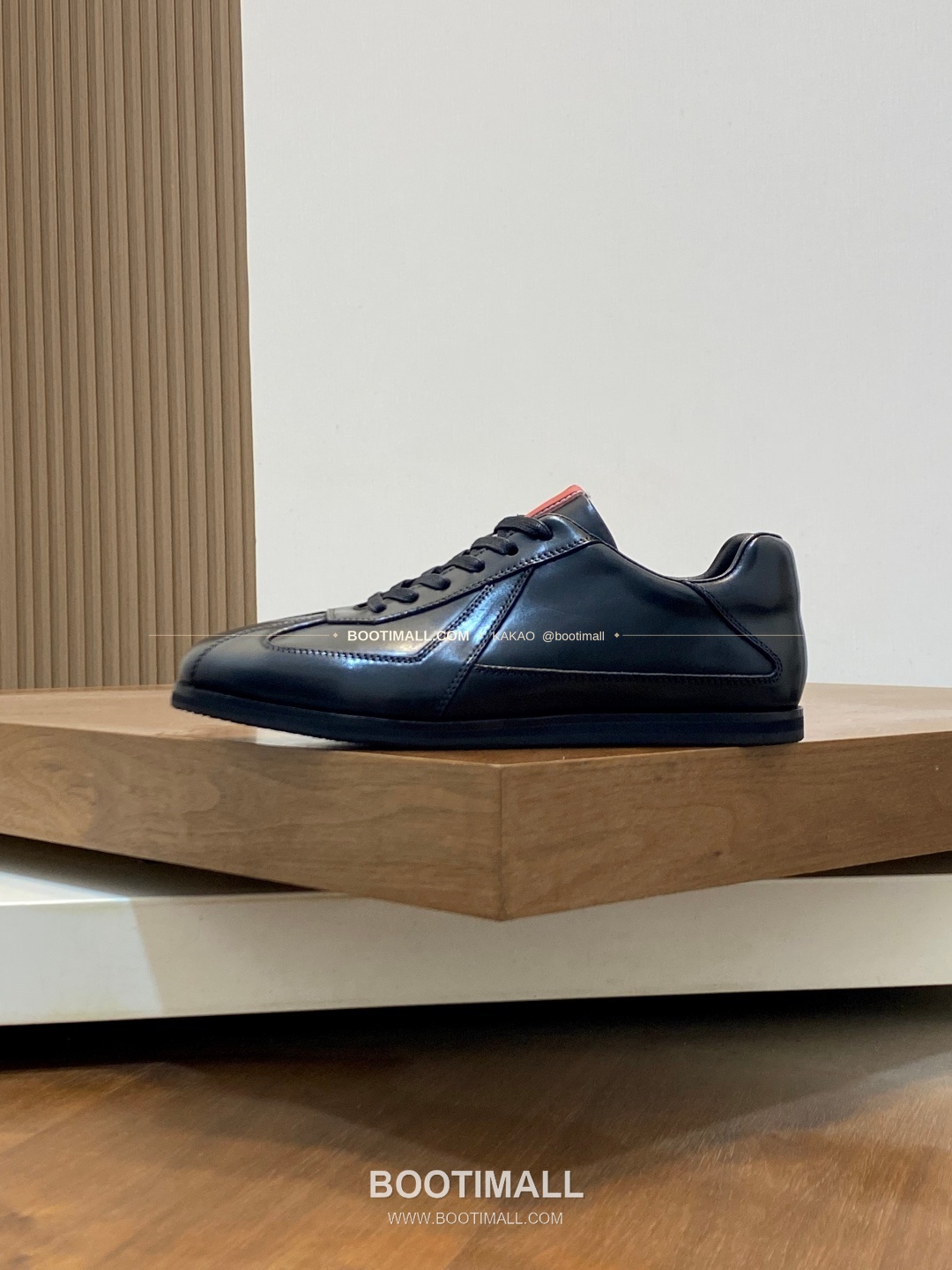 프라다 메쉬 가죽 믹스 로고 레이스업 스니커즈 블랙 Prada Mesh Calfskin Mix Logo Lace-Up Sneakers 2