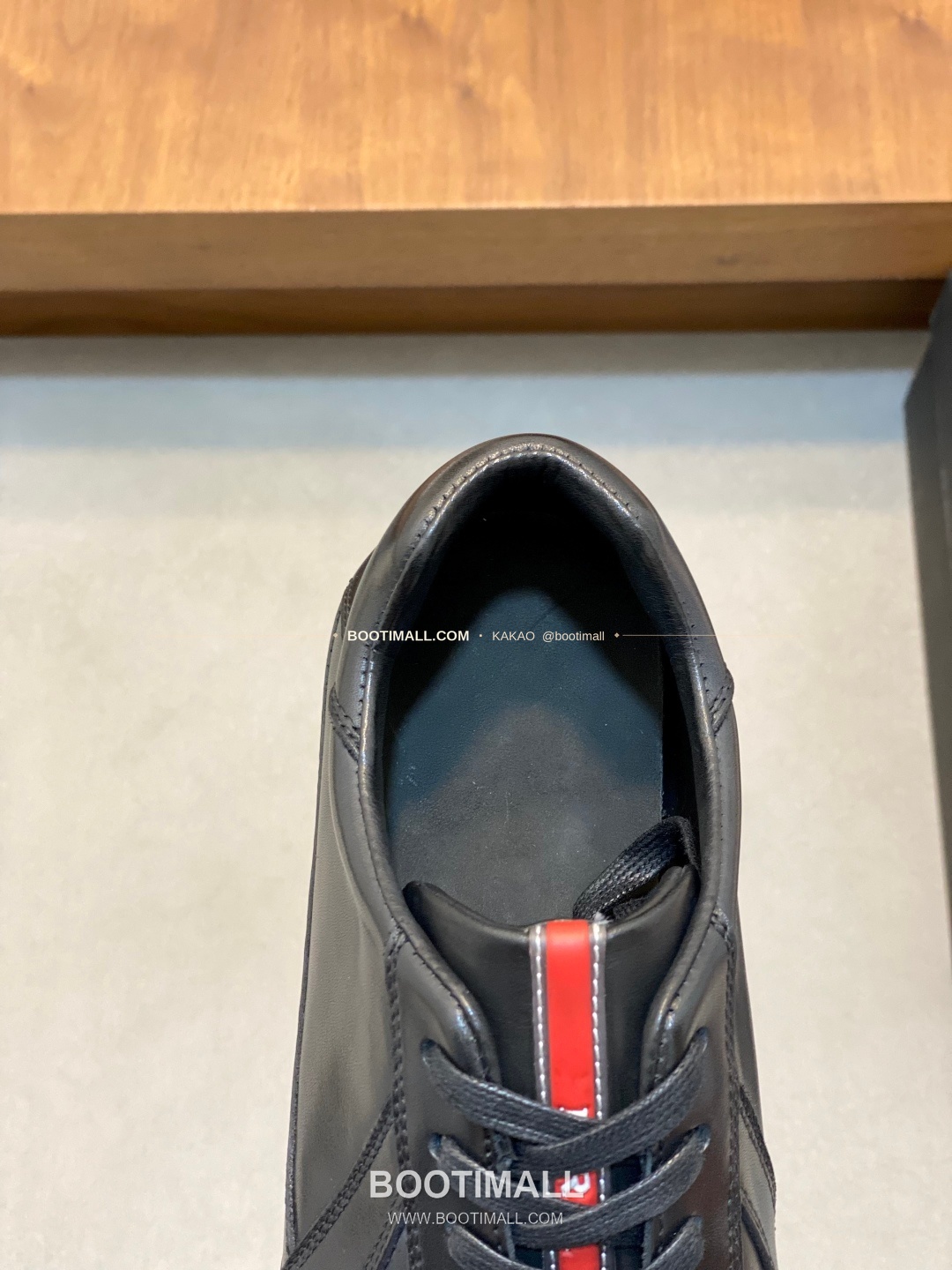 프라다 메쉬 가죽 믹스 로고 레이스업 스니커즈 블랙 Prada Mesh Calfskin Mix Logo Lace-Up Sneakers 7