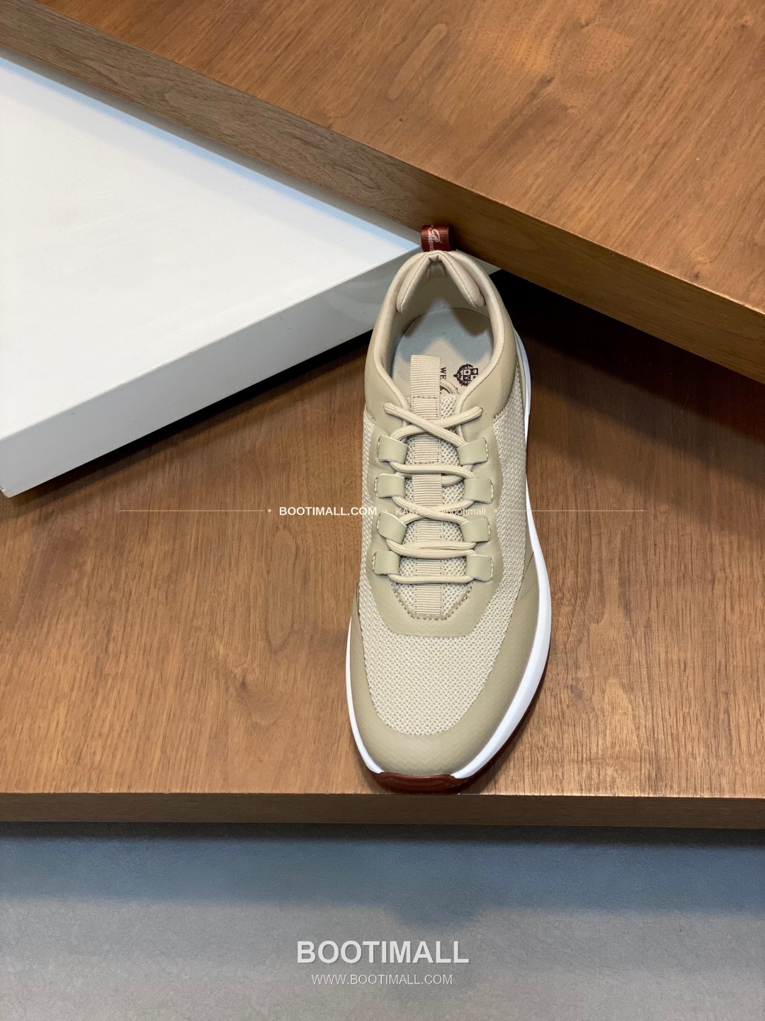 로로피아나 캐시미어 플라이니트 메쉬 로고 레이스업 스니커즈 Loro Piana Cashmere Flyknit Mesh Logo Lace-Up Sneakers 6