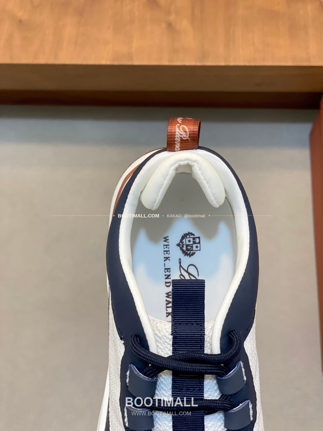 로로피아나 캐시미어 플라이니트 메쉬 로고 레이스업 스니커즈 Loro Piana Cashmere Flyknit Mesh Logo Lace-Up Sneakers 7