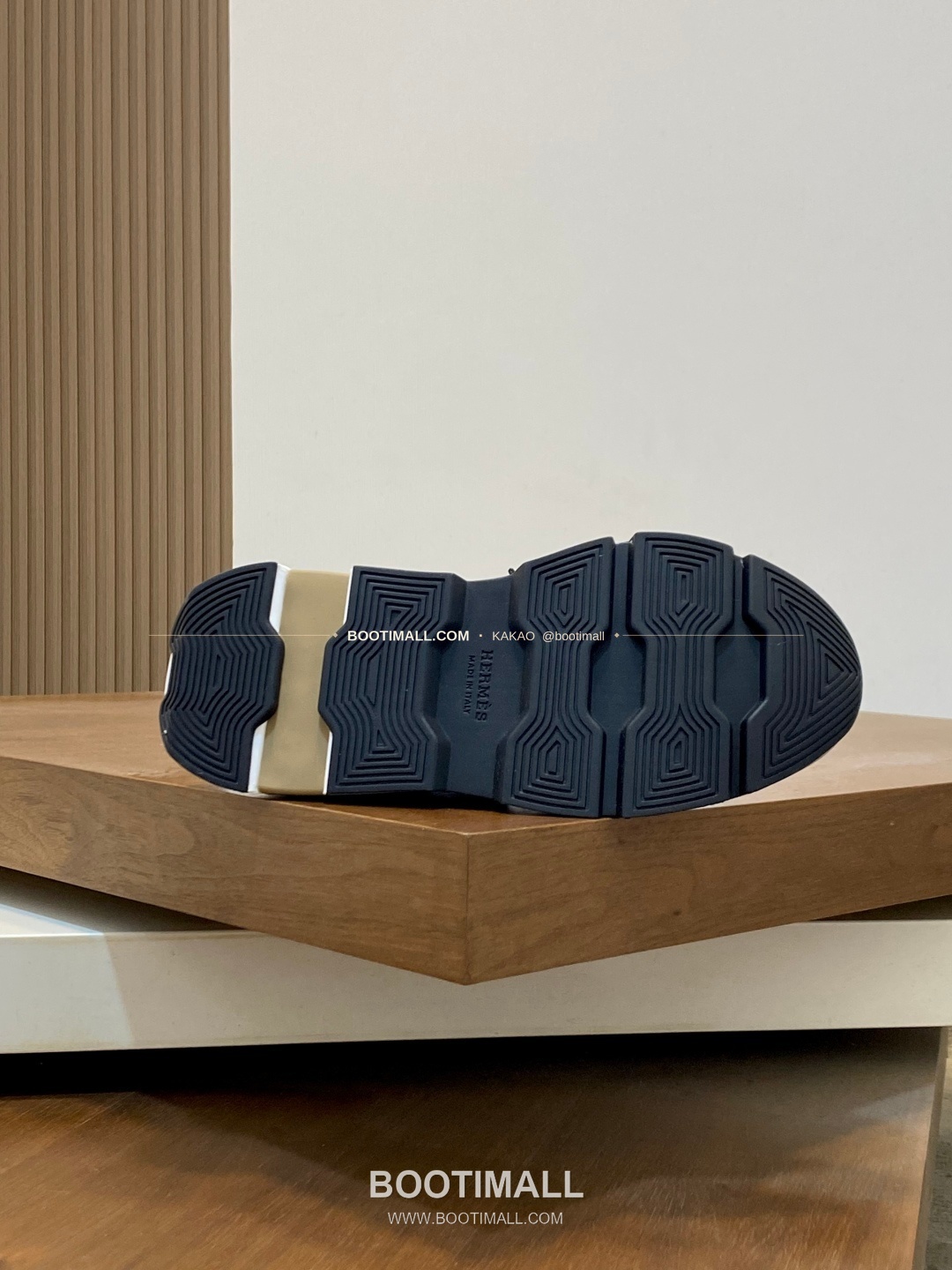 에르메스 바운싱 송아지가죽 엘라스틱 패브릭 로고 레이스업 스니커즈 블랙 Hermes Bouncing Calfskin Elastic Fabric Logo Lace-Up Sneakers 9