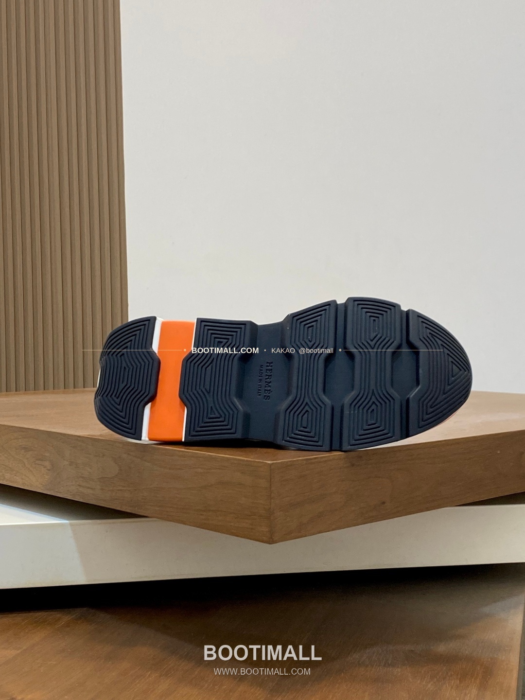 에르메스 바운싱 송아지가죽 엘라스틱 패브릭 로고 레이스업 스니커즈 화이트 Hermes Bouncing Calfskin Elastic Fabric Logo Lace-Up Sneakers 9