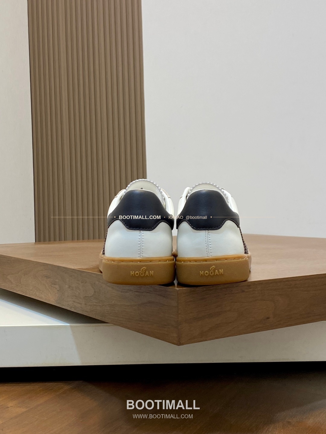 호간 H패치 송아지가죽 믹스 로고 레이스업 스니커즈 Hogan H Patch Calfskin Mix Logo Lace-Up Sneakers 8