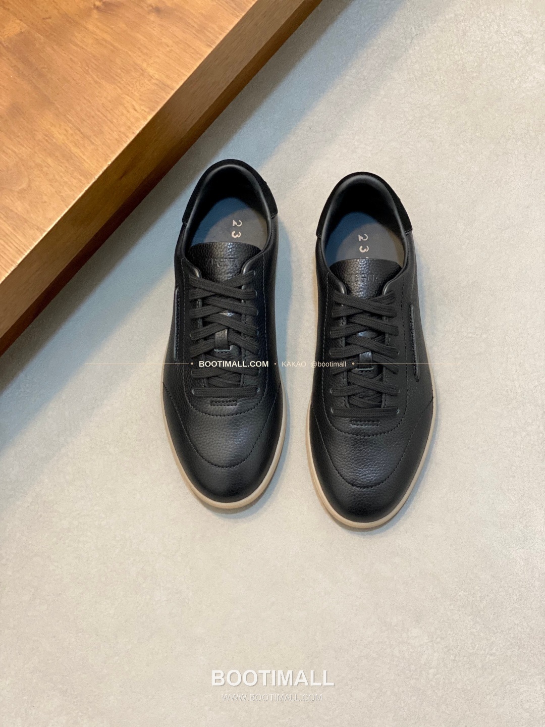 제냐 232 스웨이드 로고 레이스업 스니커즈 Zegna 232 Suede Logo Lace-Up Sneakers 1