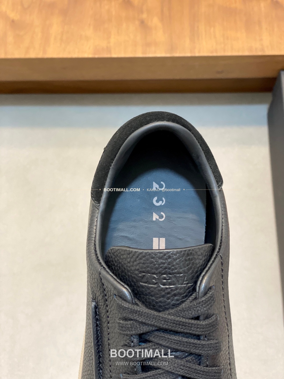 제냐 232 스웨이드 로고 레이스업 스니커즈 Zegna 232 Suede Logo Lace-Up Sneakers 7