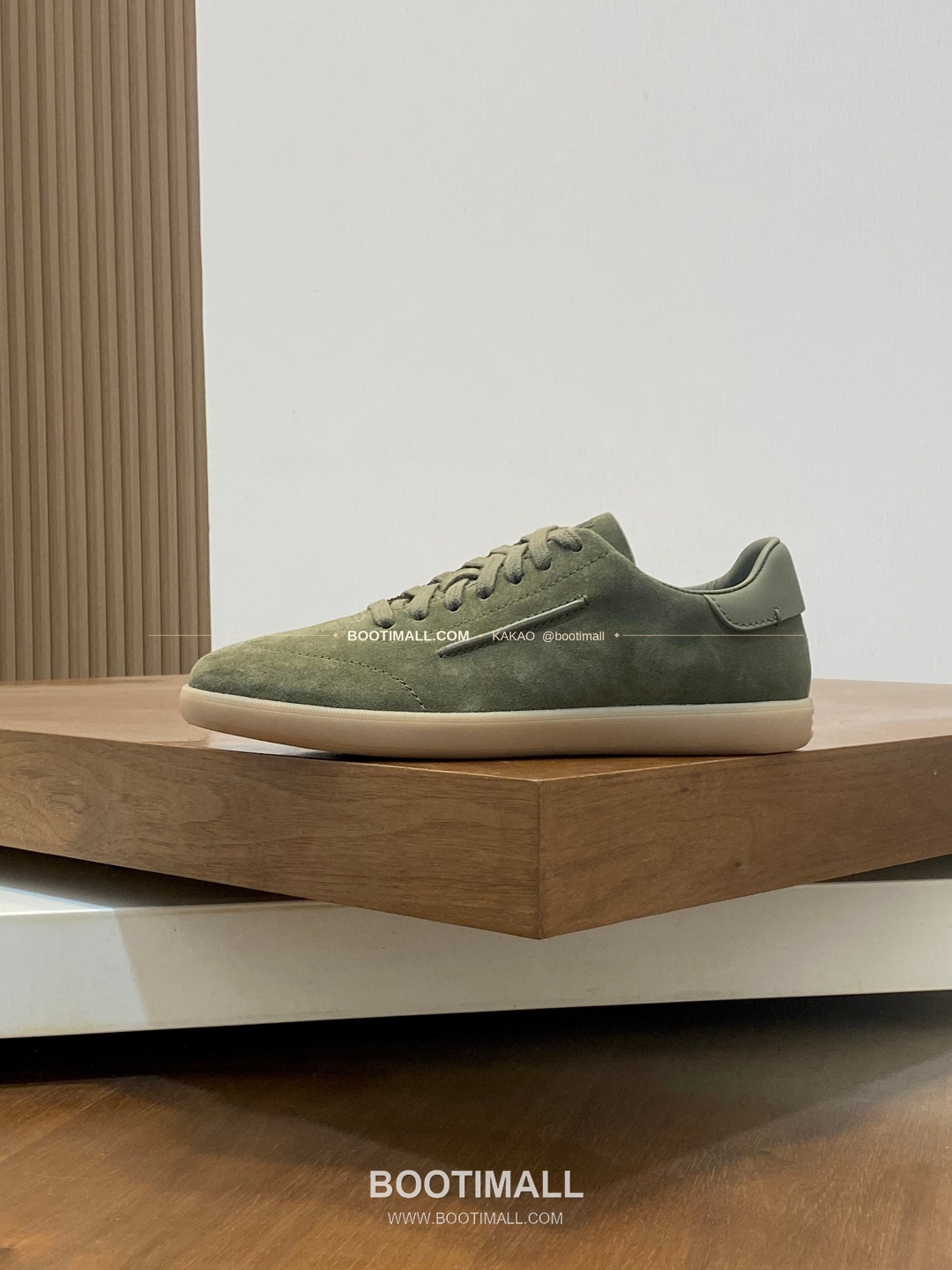 제냐 232 스웨이드 로고 레이스업 스니커즈 Zegna 232 Suede Logo Lace-Up Sneakers 2