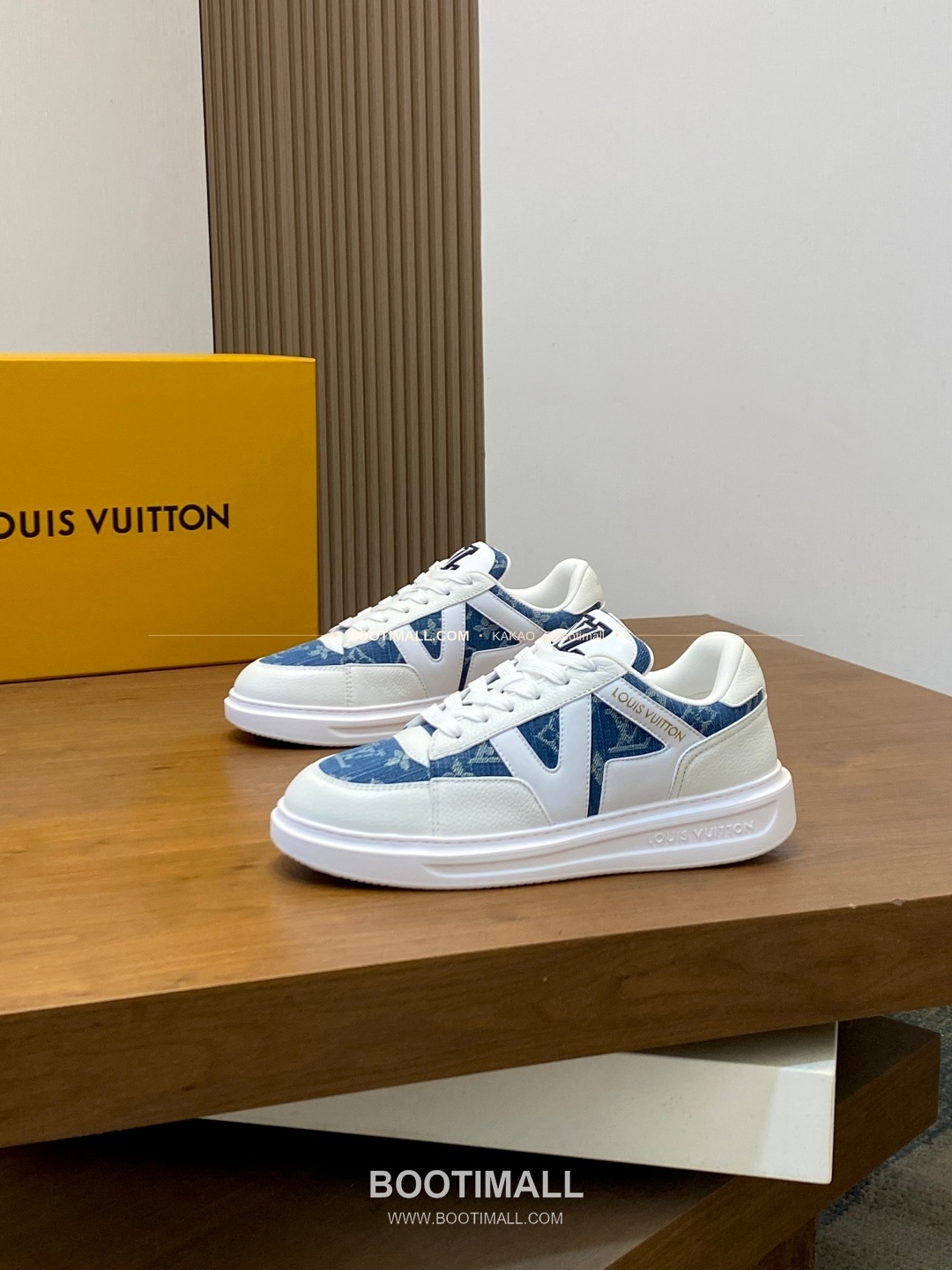 루이비통 모노그램 송아지가죽 에어솔 레이스업 스니커즈 Louis Vuitton Monogram Calfskin Air Sole Lace-Up Sneakers 5cm 3