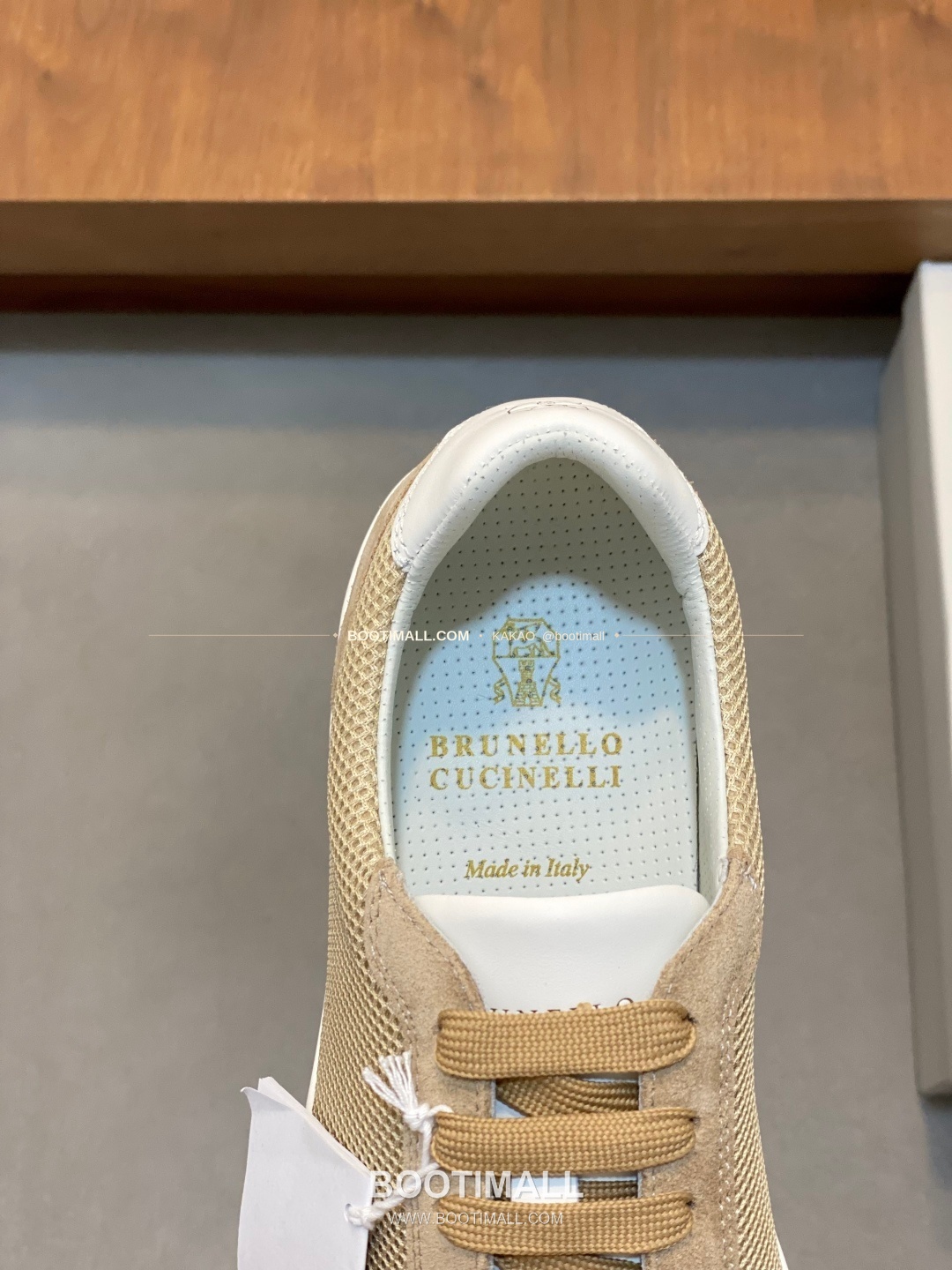 브루넬로쿠치넬리 캐시미어 스웨이드 로고 레이스업 스니커즈 Brunello Cucinelli Cashmere Suede Logo Lace-Up Sneakers 7