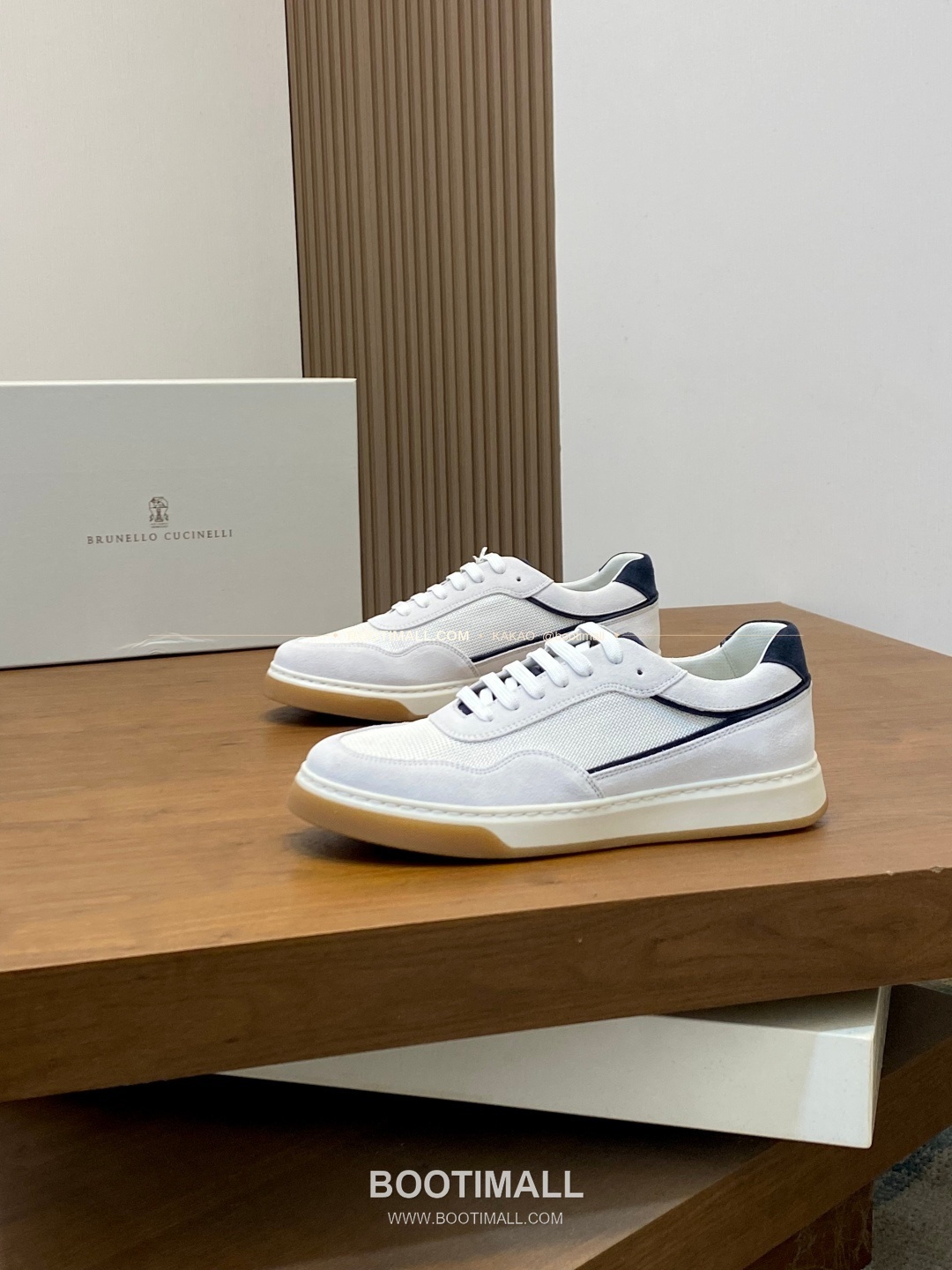 브루넬로쿠치넬리 캐시미어 스웨이드 펀칭 레이스업 스니커즈 Brunello Cucinelli Cashmere Suede Perforated Lace-Up Sneakers 3