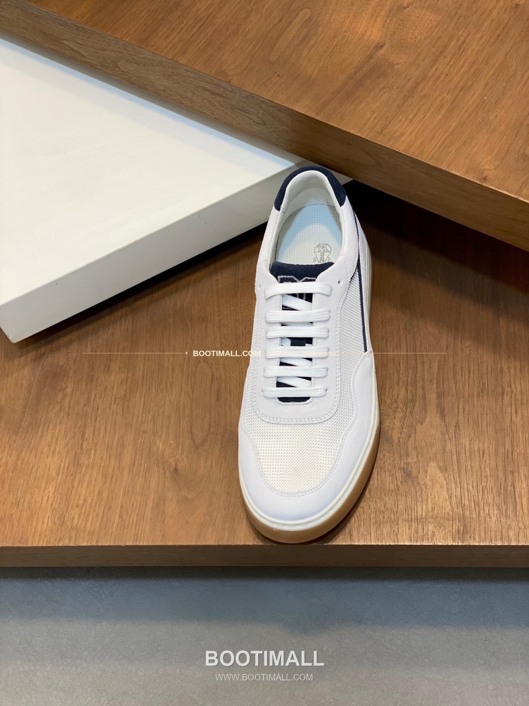 브루넬로쿠치넬리 캐시미어 스웨이드 펀칭 레이스업 스니커즈 Brunello Cucinelli Cashmere Suede Perforated Lace-Up Sneakers 6