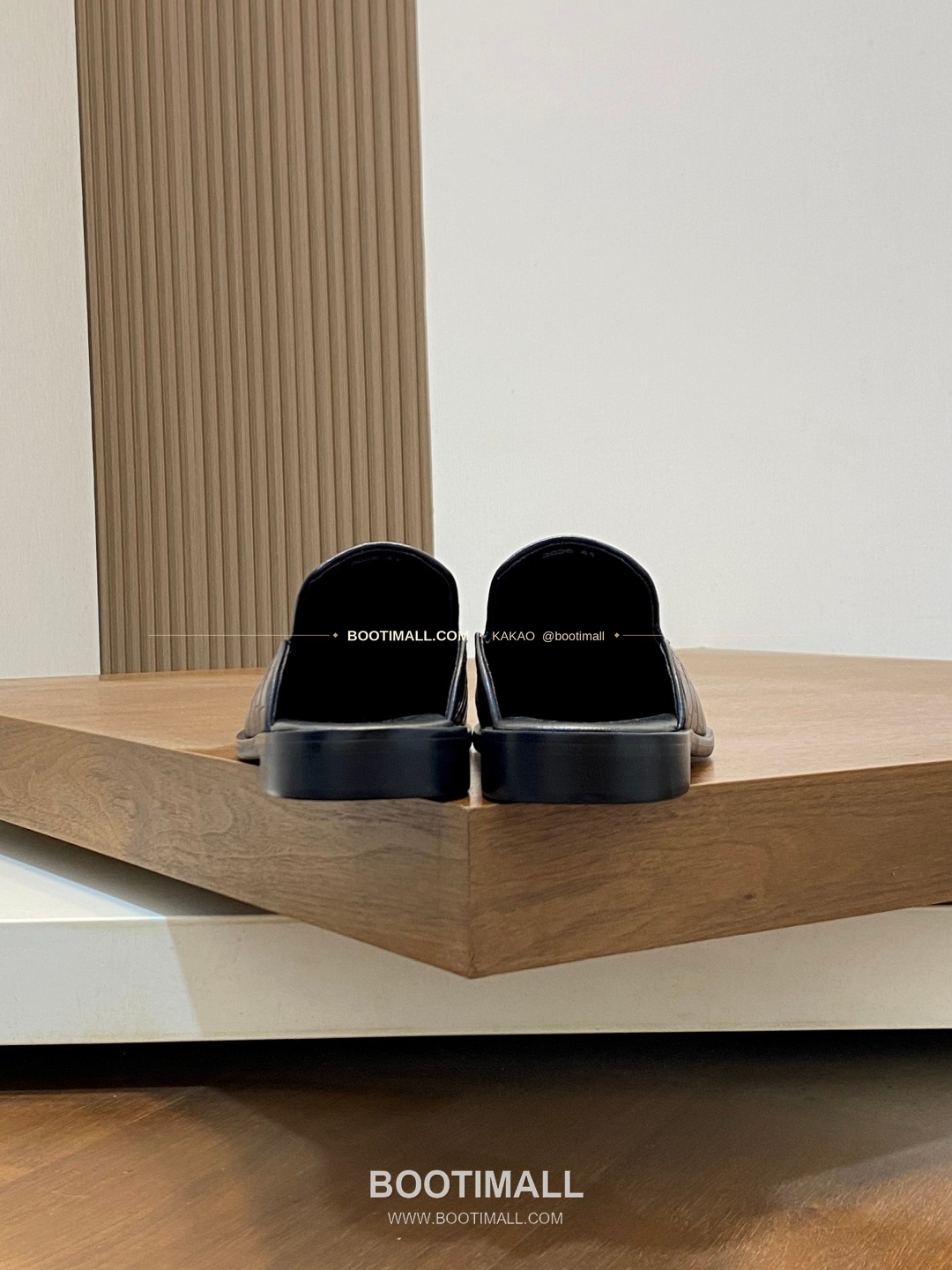 벨루티 송아지가죽 로고 슬립온 하프 샌들 다크브라운 Berluti Calfskin Logo Slip-On Half Sandals 8