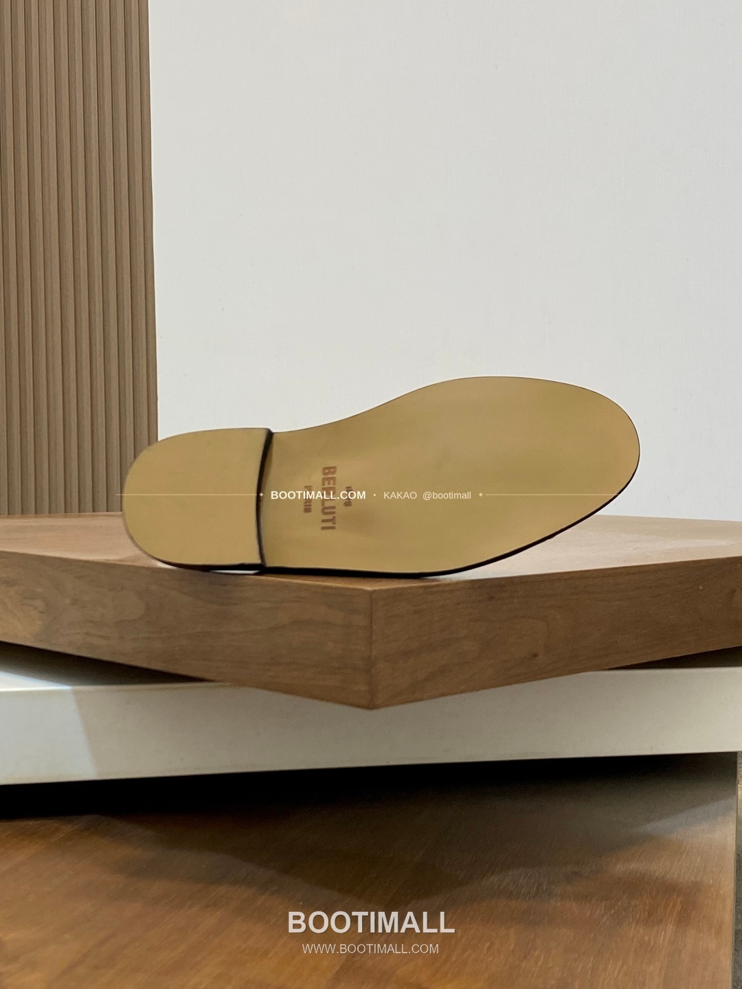 벨루티 송아지가죽 로고 슬립온 하프 샌들 브라운 Berluti Calfskin Logo Slip-On Half Sandals 9