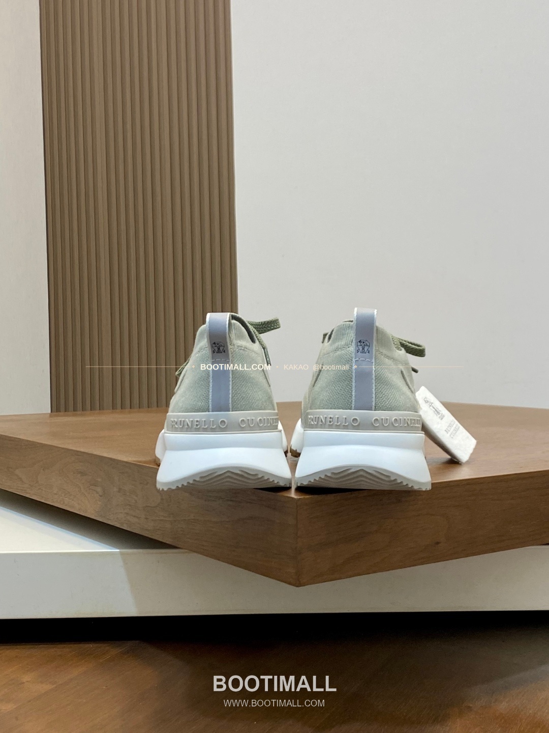 브루넬로쿠치넬리 스웨이드 플라이니트 믹스 로고 레이스업 스니커즈 Brunello Cucinelli Suede Flyknit Mix Logo Lace-Up Sneakers 8