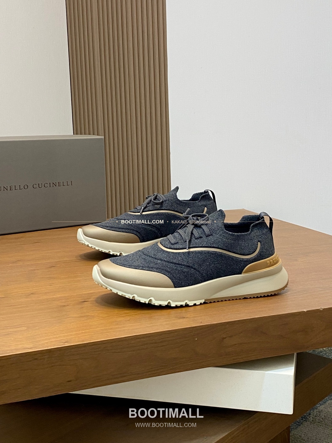 브루넬로쿠치넬리 스웨이드 플라이니트 믹스 슬립온 로퍼 Brunello Cucinelli Suede Flyknit Mix Slip-On Loafers 3