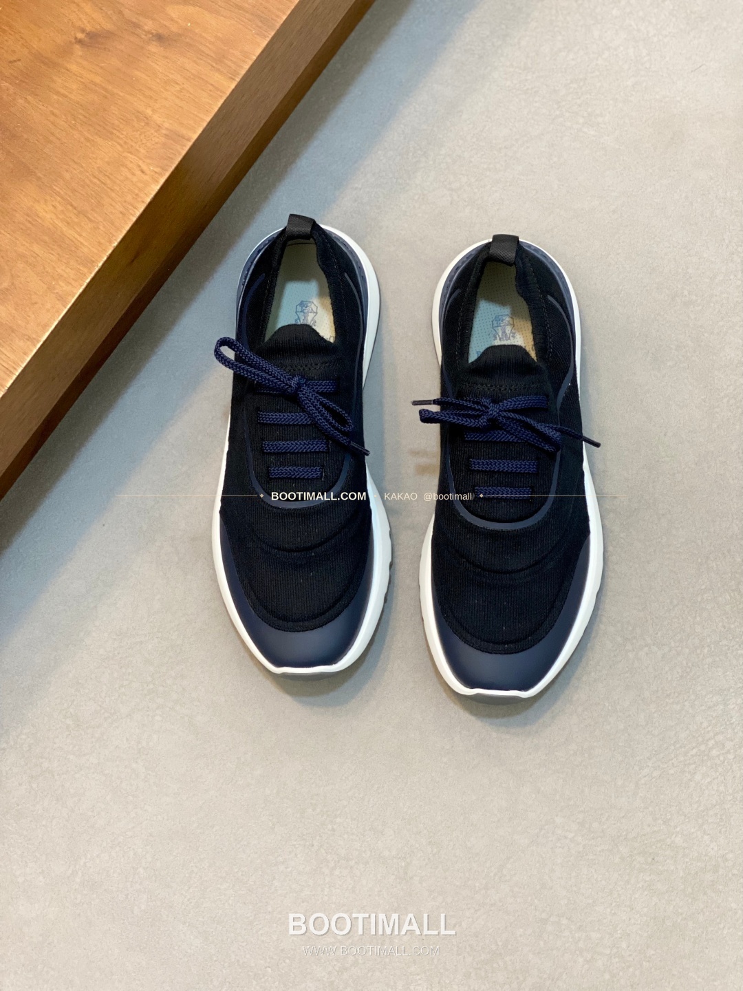 브루넬로쿠치넬리 스웨이드 플라이니트 믹스 슬립온 로퍼 Brunello Cucinelli Suede Flyknit Mix Slip-On Loafers 1