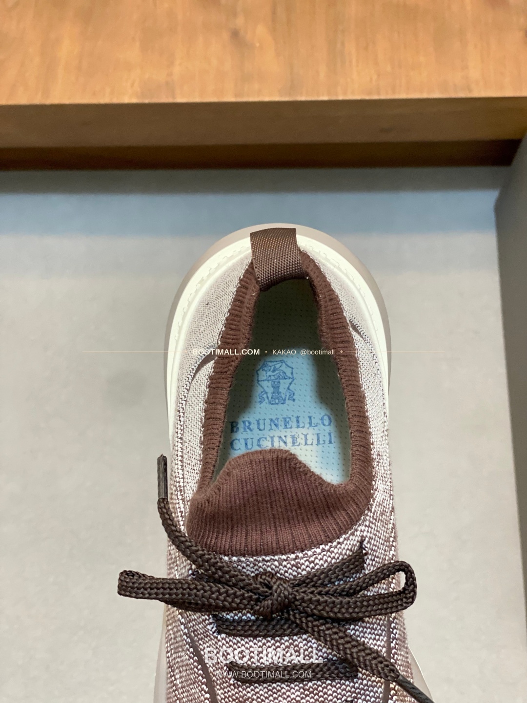 브루넬로쿠치넬리 스웨이드 플라이니트 믹스 슬립온 로퍼 Brunello Cucinelli Suede Flyknit Mix Slip-On Loafers 7