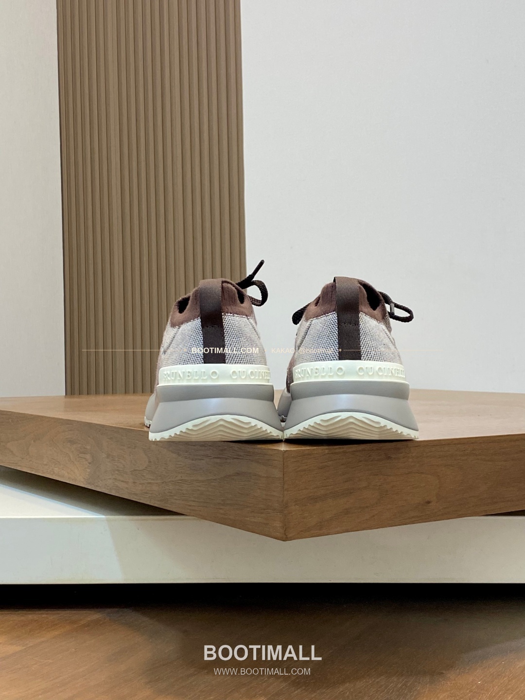 브루넬로쿠치넬리 스웨이드 플라이니트 믹스 슬립온 로퍼 Brunello Cucinelli Suede Flyknit Mix Slip-On Loafers 8