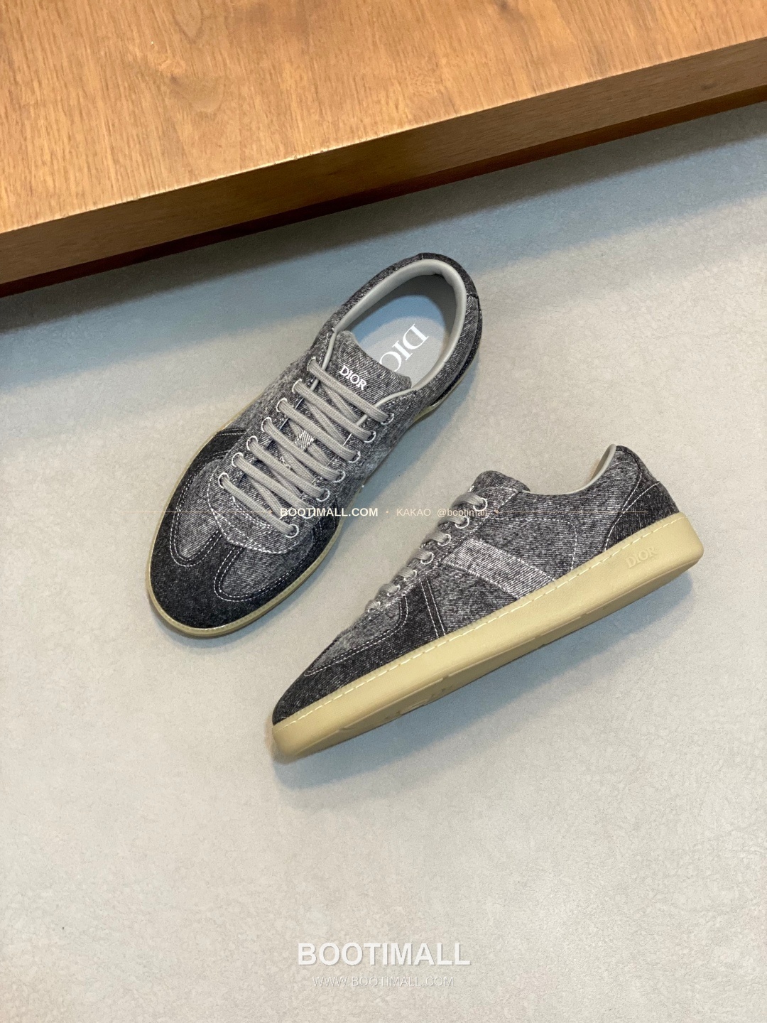 디올 D-스케치 테크 메쉬 로고 레이스업 스니커즈 그레이 Dior D-Sketch Tech Mesh Logo Lace-Up Sneakers 5