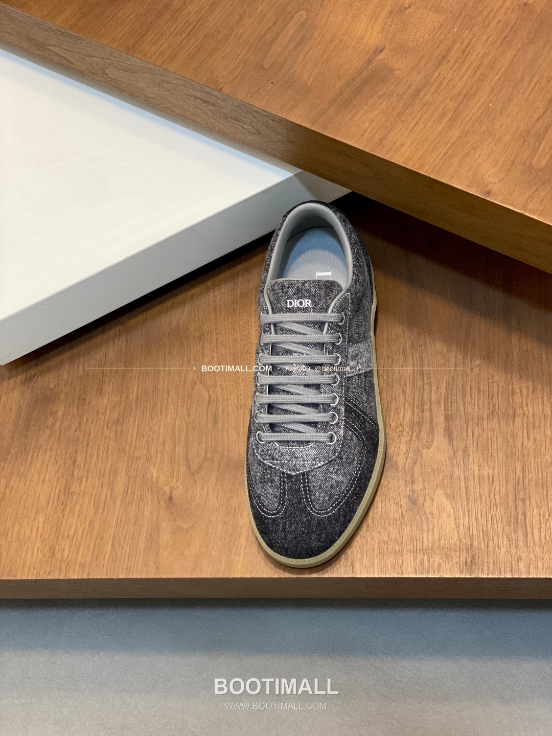 디올 D-스케치 테크 메쉬 로고 레이스업 스니커즈 그레이 Dior D-Sketch Tech Mesh Logo Lace-Up Sneakers 6