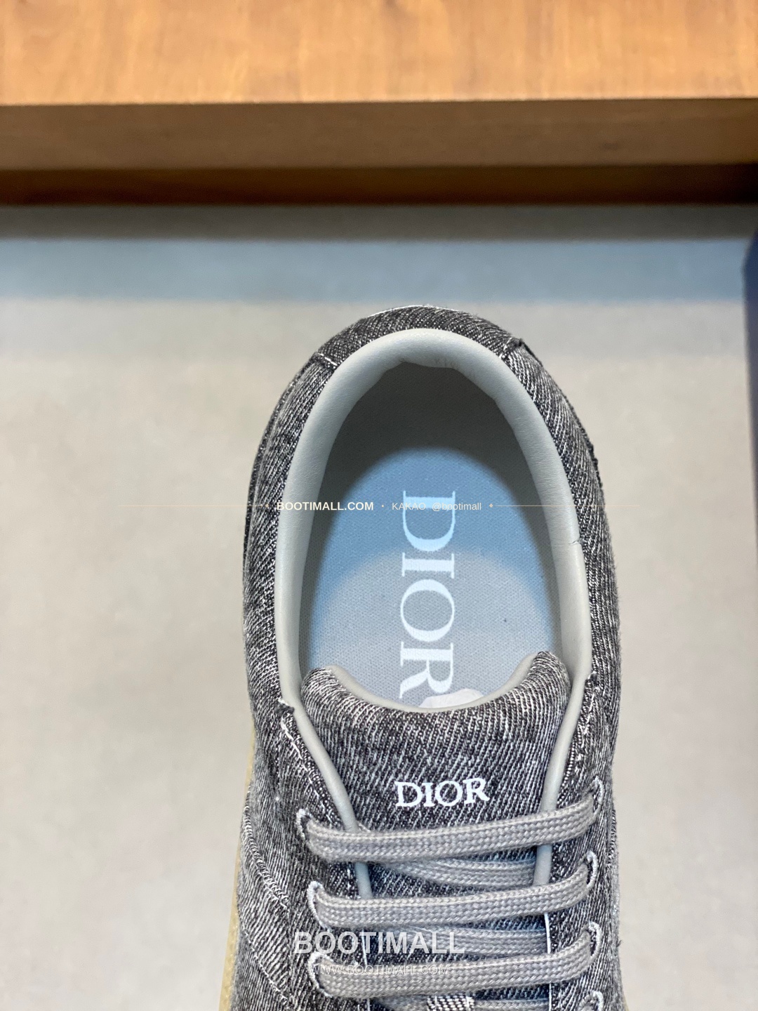 디올 D-스케치 테크 메쉬 로고 레이스업 스니커즈 그레이 Dior D-Sketch Tech Mesh Logo Lace-Up Sneakers 7