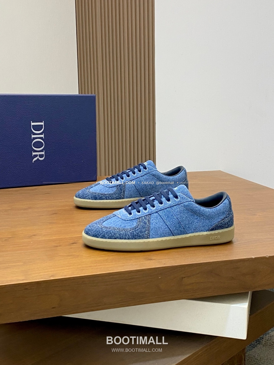 디올 D-스케치 테크 메쉬 로고 레이스업 스니커즈 블루 Dior D-Sketch Tech Mesh Logo Lace-Up Sneakers 3