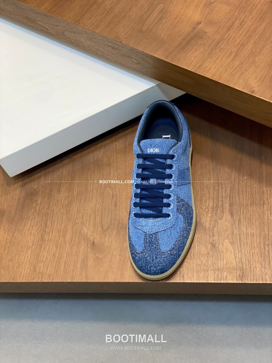 디올 D-스케치 테크 메쉬 로고 레이스업 스니커즈 블루 Dior D-Sketch Tech Mesh Logo Lace-Up Sneakers 6