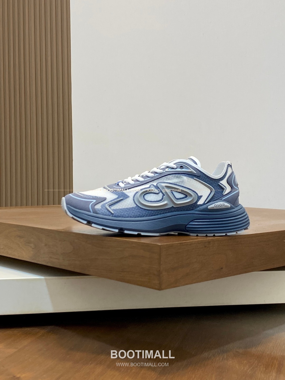 디올 B30 카운트다운 테크 메쉬 로고 레이스업 스니커즈 그레이 Dior B30 Countdown Tech Mesh Logo Lace-Up Sneakers 2