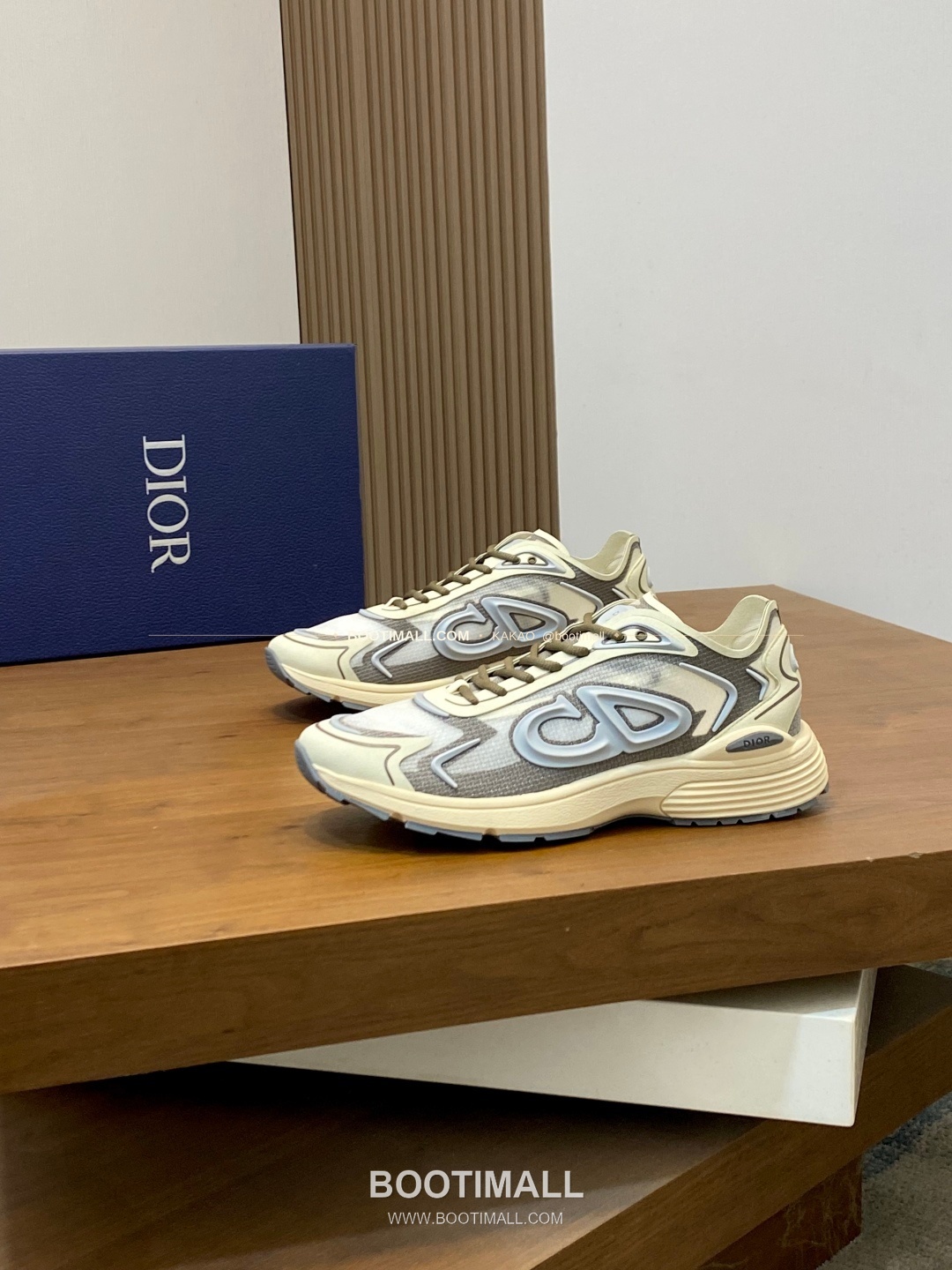 디올 B30 카운트다운 테크 메쉬 로고 레이스업 스니커즈 Dior B30 Countdown Tech Mesh Logo Lace-Up Sneakers 3