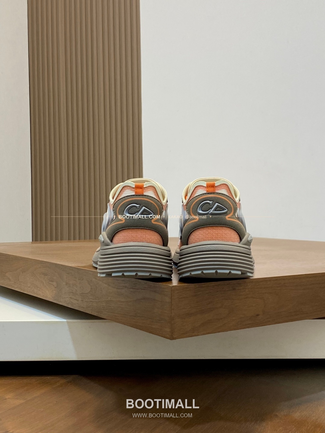 디올 B30 카운트다운 테크 메쉬 로고 레이스업 스니커즈 오렌지 Dior B30 Countdown Tech Mesh Logo Lace-Up Sneakers 8