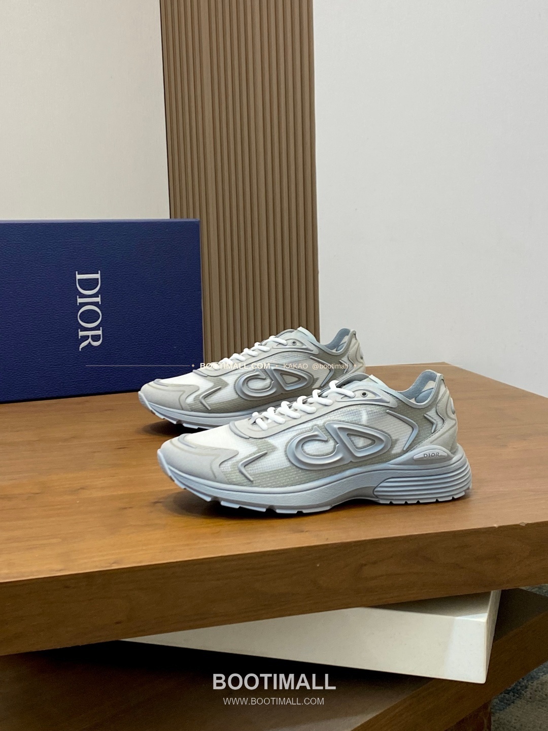 디올 B30 카운트다운 테크 메쉬 로고 레이스업 스니커즈 Dior B30 Countdown Tech Mesh Logo Lace-Up Sneakers 3