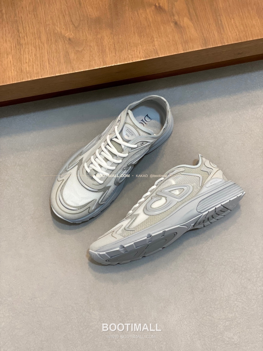 디올 B30 카운트다운 테크 메쉬 로고 레이스업 스니커즈 Dior B30 Countdown Tech Mesh Logo Lace-Up Sneakers 5