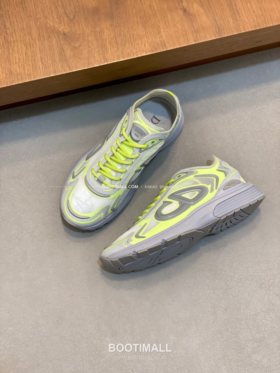 디올 B30 카운트다운 테크 메쉬 로고 레이스업 스니커즈 Dior B30 Countdown Tech Mesh Logo Lace-Up Sneakers 5