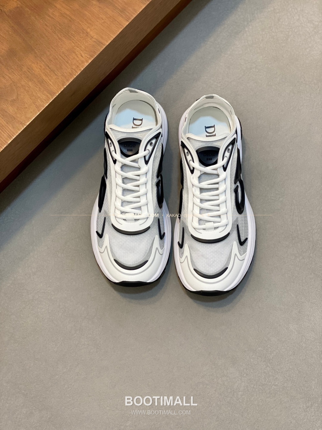 디올 B30 카운트다운 테크 메쉬 로고 레이스업 스니커즈 Dior B30 Countdown Tech Mesh Logo Lace-Up Sneakers 1
