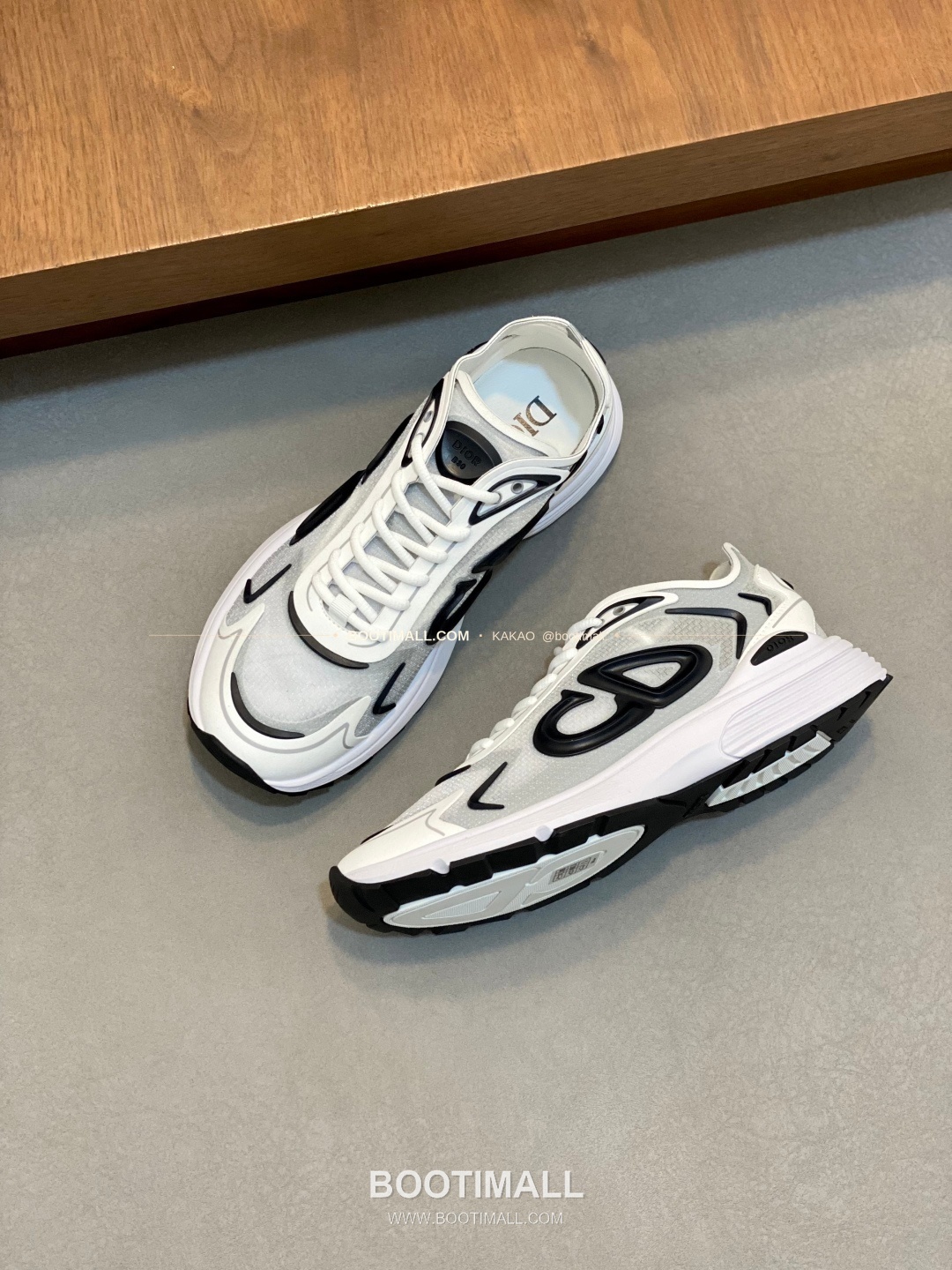 디올 B30 카운트다운 테크 메쉬 로고 레이스업 스니커즈 Dior B30 Countdown Tech Mesh Logo Lace-Up Sneakers 5