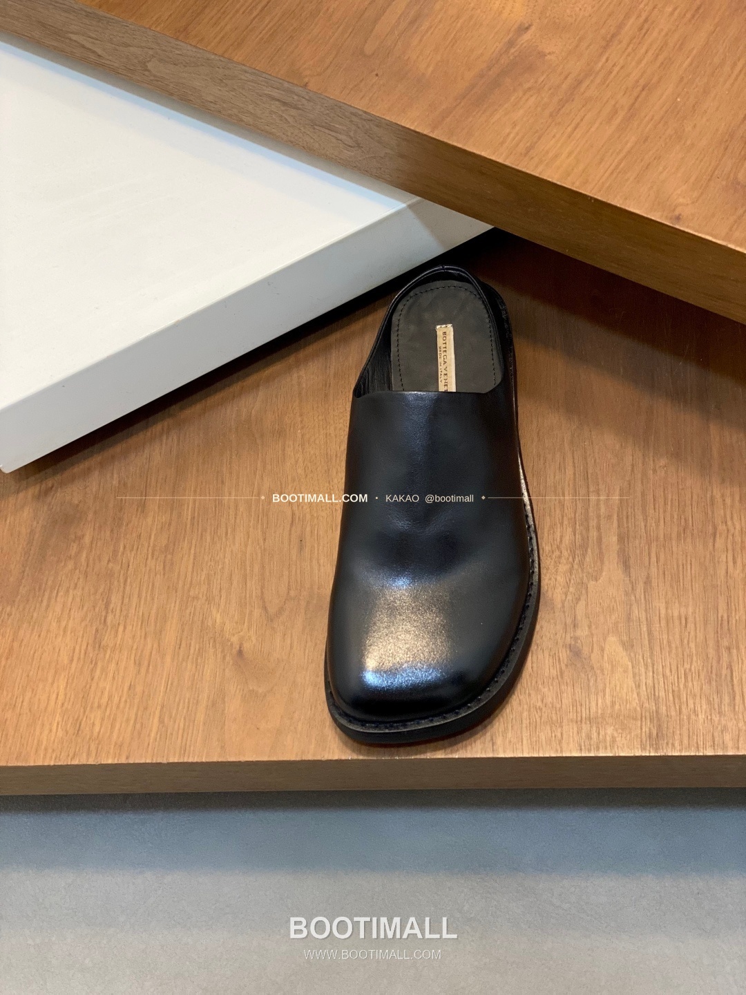 보테가베네타 인트레치아토 가죽 슬립온 샌들 블랙 Bottega Veneta Intrecciato Leather Slip-On Sandals 6