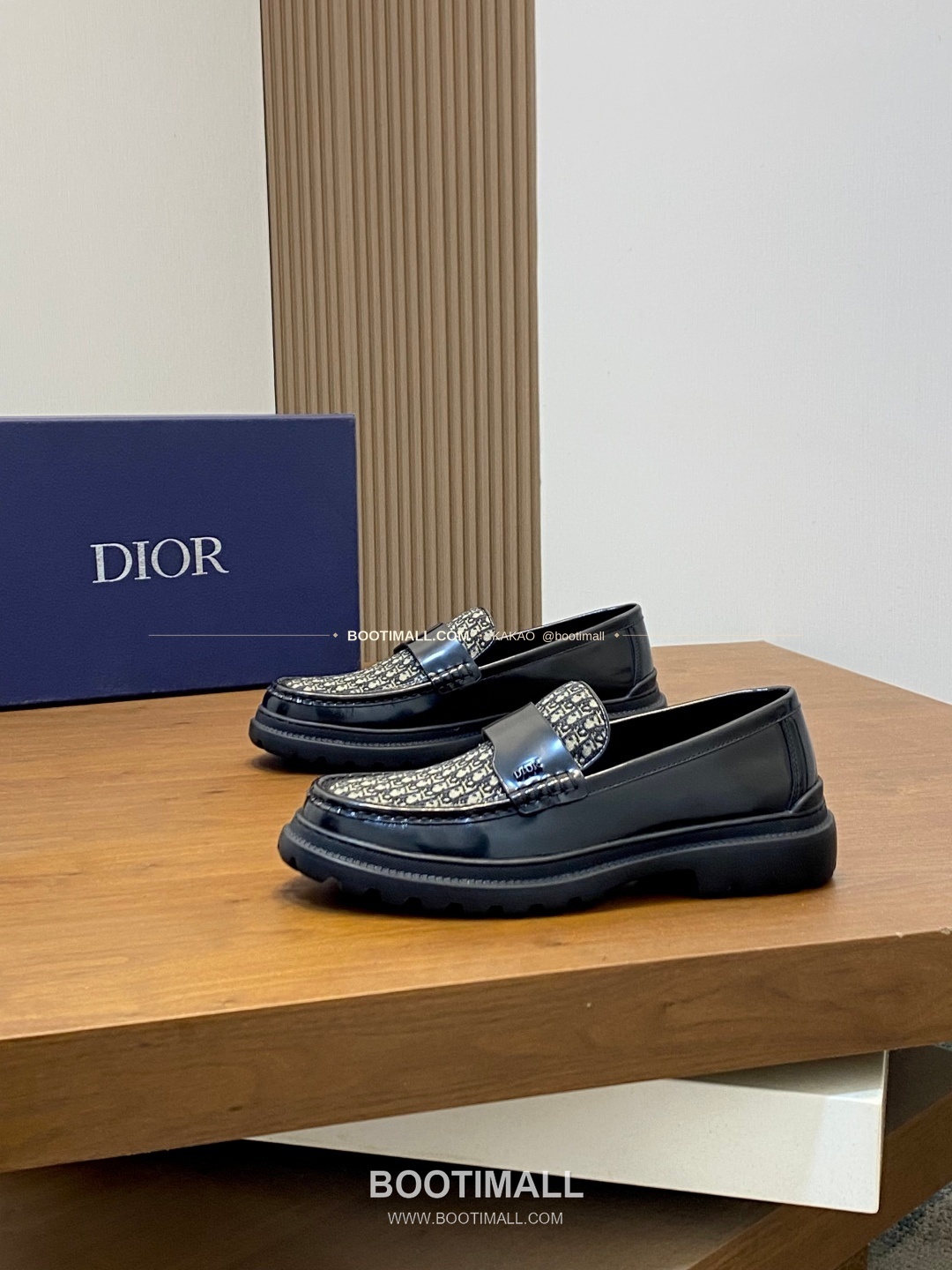 디올 오블리크 가죽 로고 레이스업 더비 슈즈 Dior Oblique Leather Logo Lace-Up Derby Shoes 3