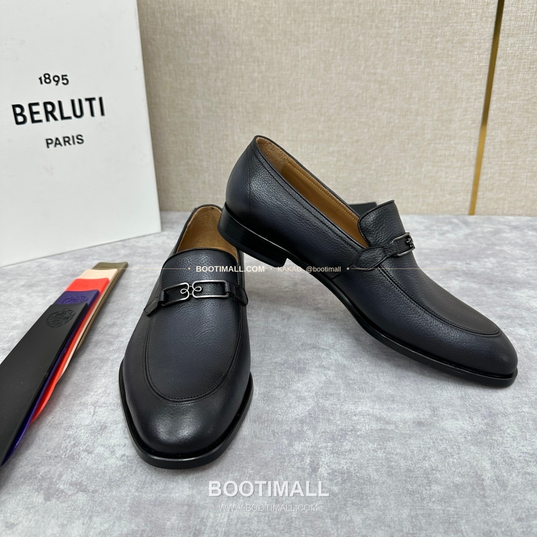 벨루티 앤디 염소가죽 핸드컬러 메탈버클 로퍼 Berluti Andy Goatskin Hand-Colored Metal Buckle Loafers 7