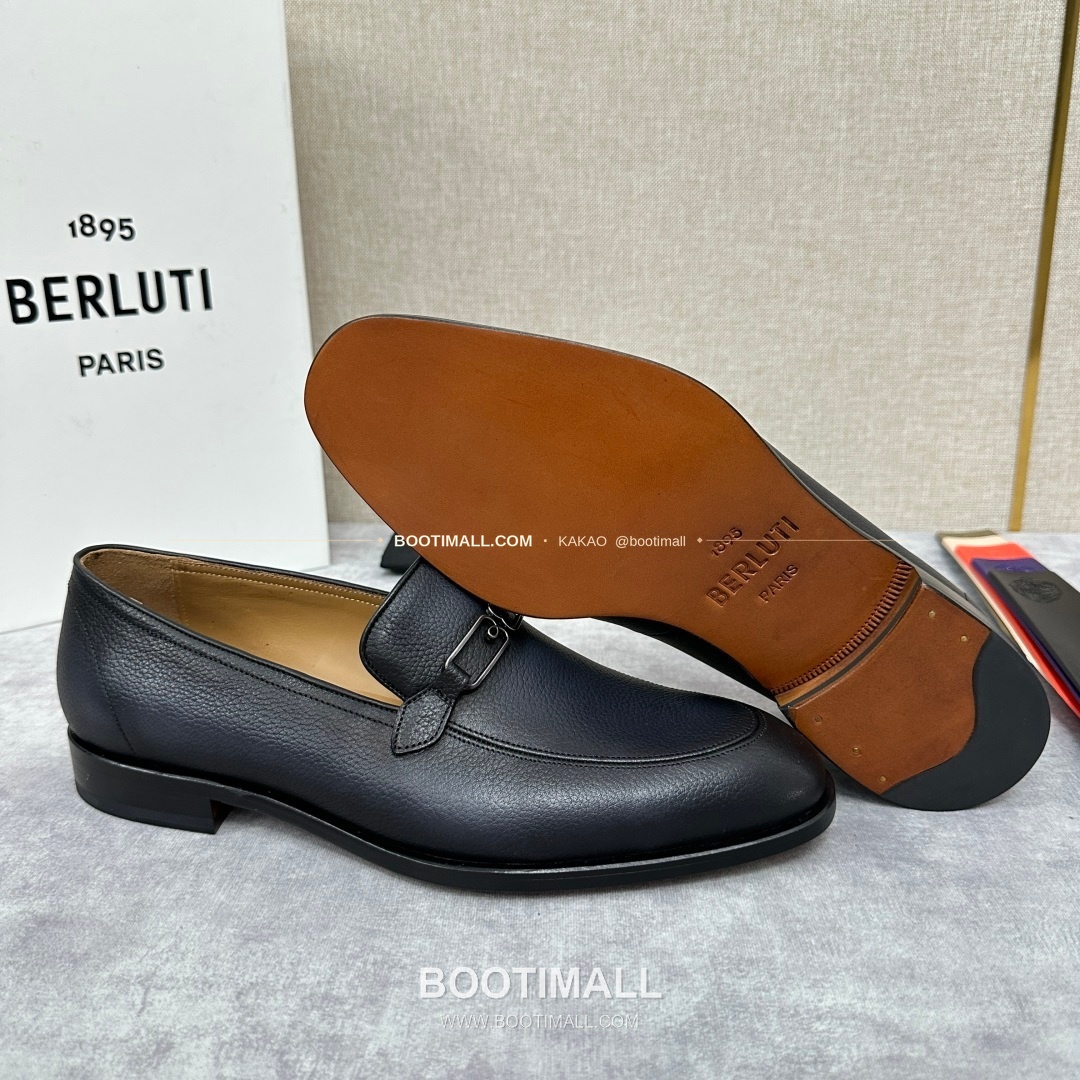 벨루티 앤디 염소가죽 핸드컬러 메탈버클 로퍼 Berluti Andy Goatskin Hand-Colored Metal Buckle Loafers 8