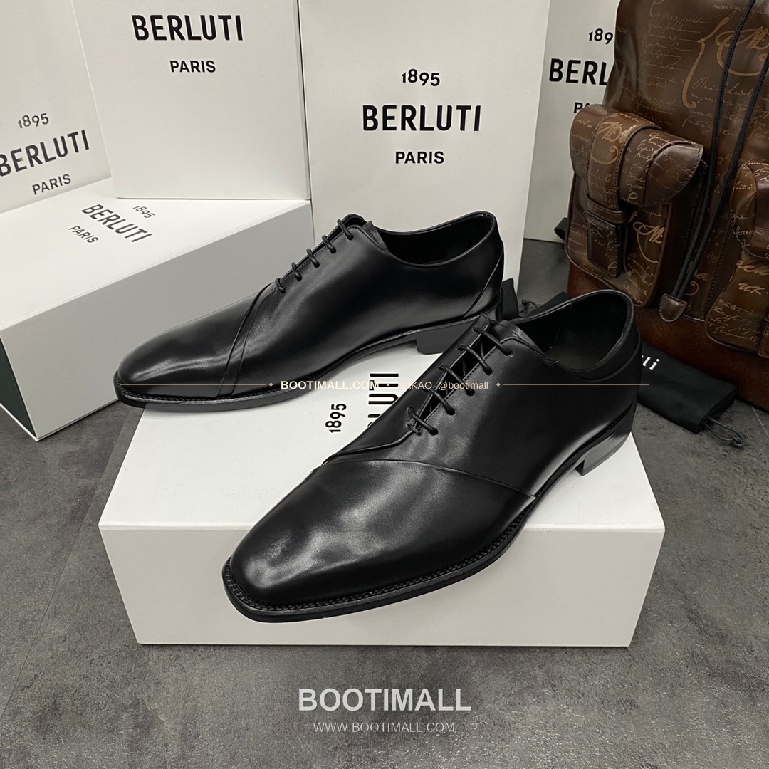 벨루티 핸드컬러 송아지가죽 굿이어웰트 레이스업 옥스퍼드 Berluti Hand-Colored Calfskin Goodyear Welt Lace-Up Oxford Shoes 2