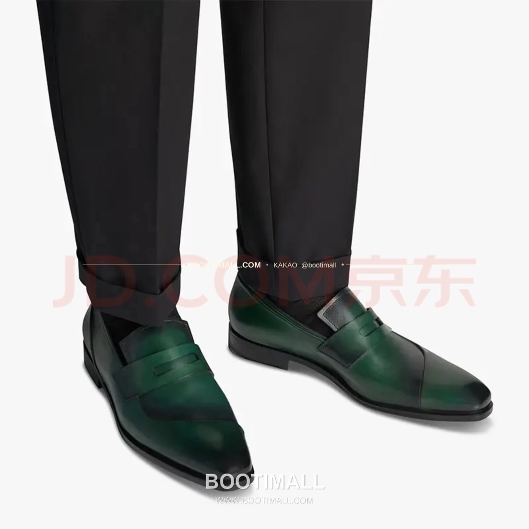 벨루티 앤디 드레이프 송아지가죽 핸드컬러 로퍼 Berluti Andy Drape Calfskin Hand-Colored Loafers 1