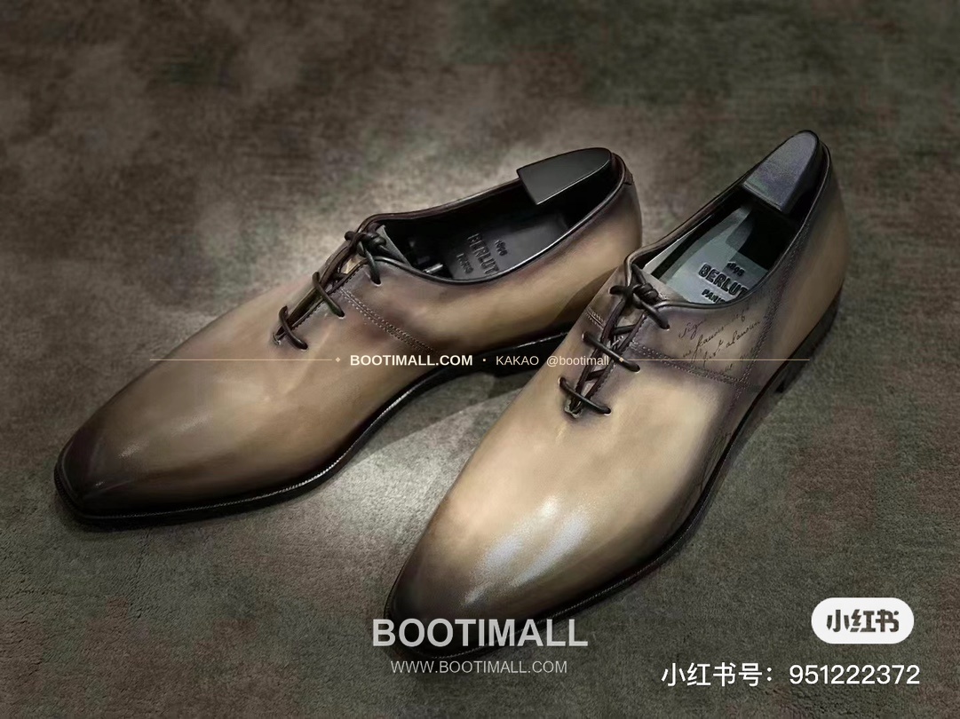 벨루티 송아지가죽 브로그 펀칭 굿이어웰트 옥스퍼드 Berluti Calfskin Brogue Perforated Goodyear Welt Oxford Shoes 8
