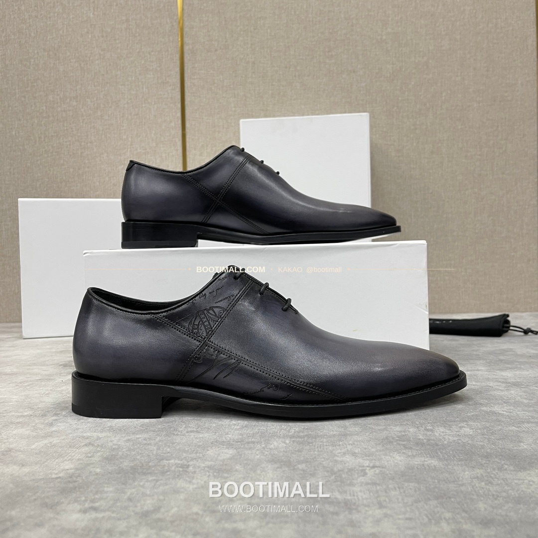 벨루티 송아지가죽 브로그 펀칭 슬림핏 옥스퍼드 구두 Berluti Calfskin Brogue Perforated Slim Oxford Shoes 8