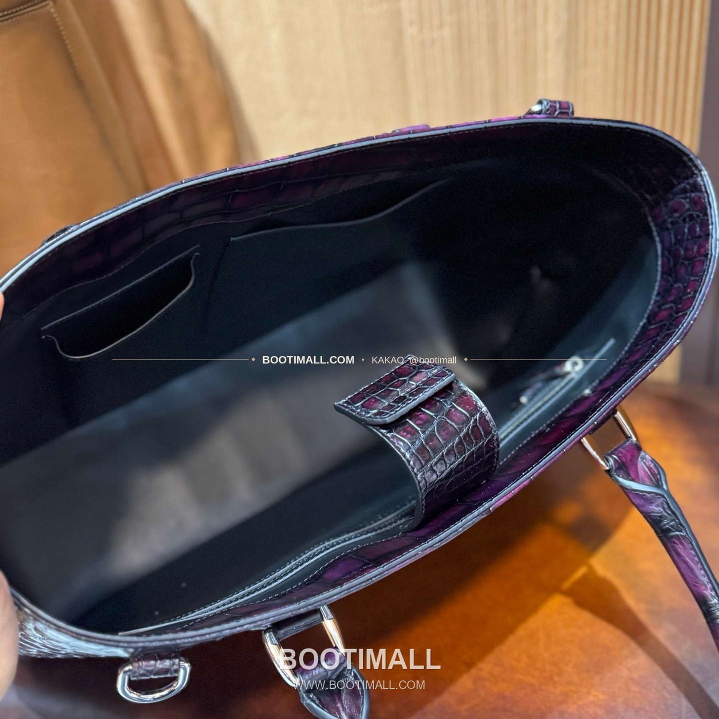 벨루티 캔버스 오픈탑 Toujours 숄더 토트백 Berluti Canvas Open-Top Toujours Shoulder Tote Bag 36cm 5