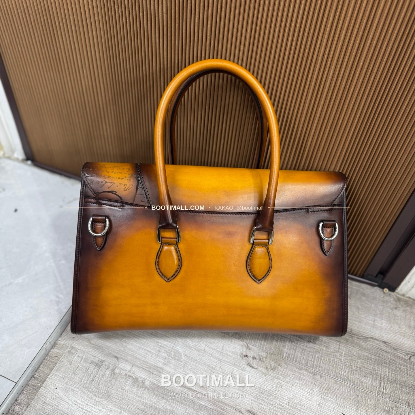 벨루티 에미오 스크리토 베네치아 카프스킨 브리프케이스 Berluti Emio Scritto Venezia Calfskin Briefcase 42cm 2