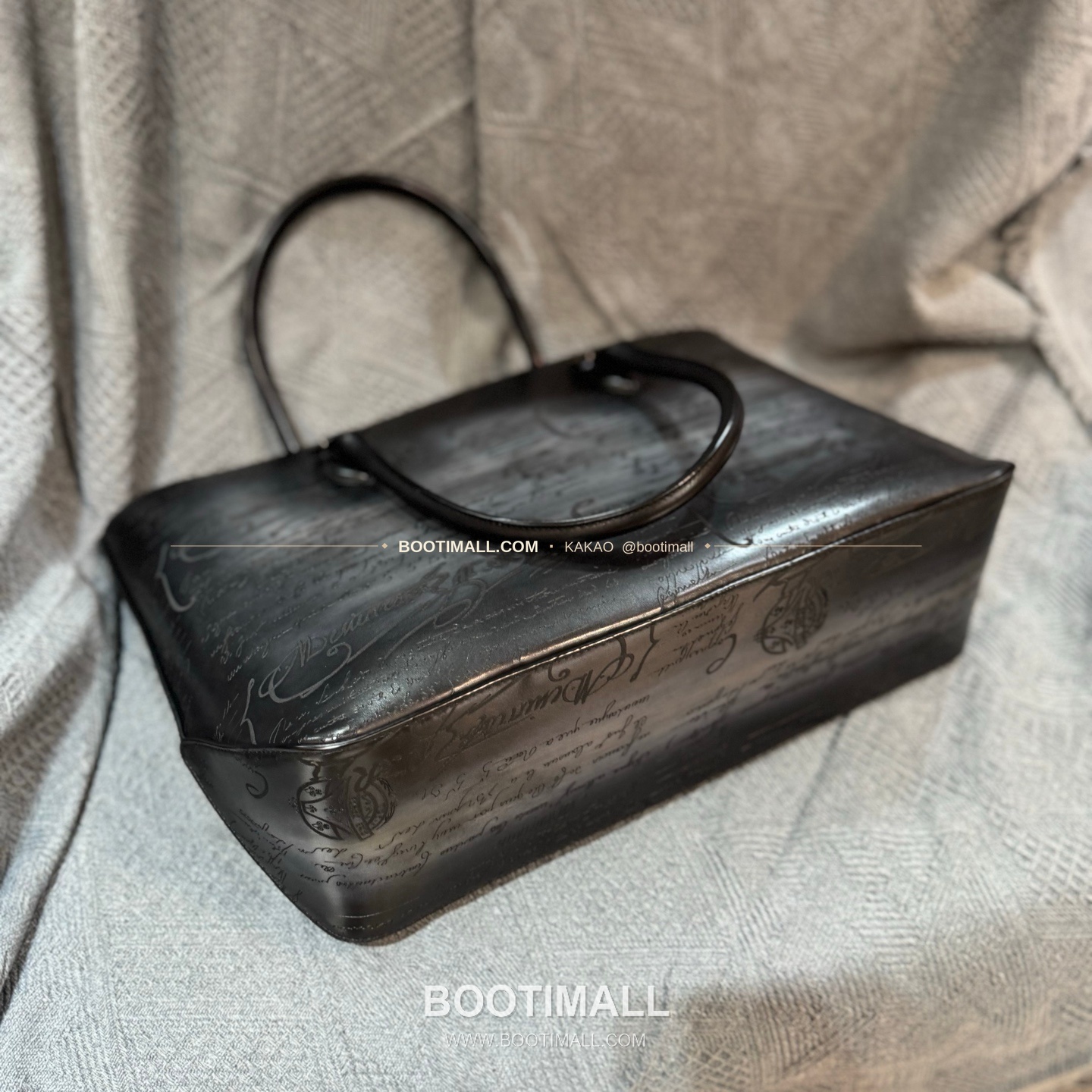 벨루티 캔버스 오픈탑 Toujours 숄더 토트백 Berluti Canvas Open-Top Toujours Shoulder Tote Bag 36cm 8